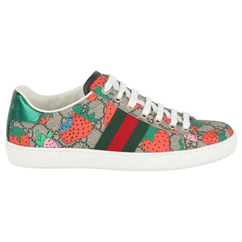 buy aaa gucci strawberry|Gucci GG Supreme Ace Strawberry Sneakers Beige Multi .